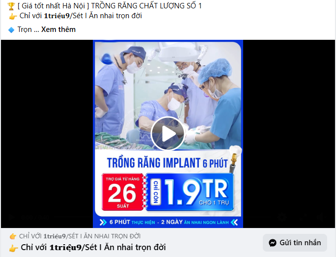 Trồng răng giá rẻ: Nên hay Không?
