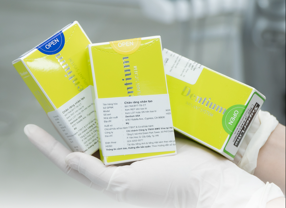 Trụ Implant Dentium của Hàn Quốc